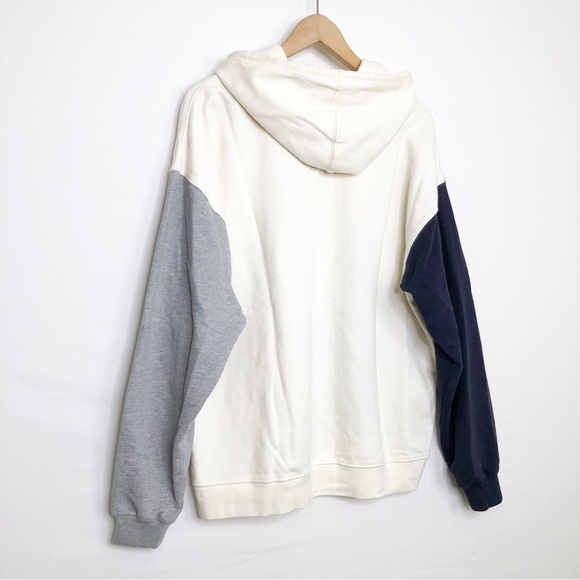 Urban outfitters, New York, color block, hooded sweatshirt - Picture 7 of 11